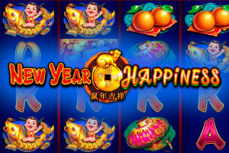 New Year Happiness - Ruby Play slot at Siempre Gana Casino Casino